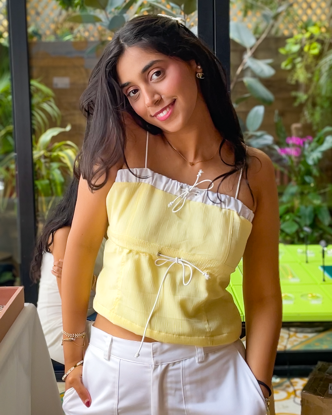 SUNS OUT TIE TOP