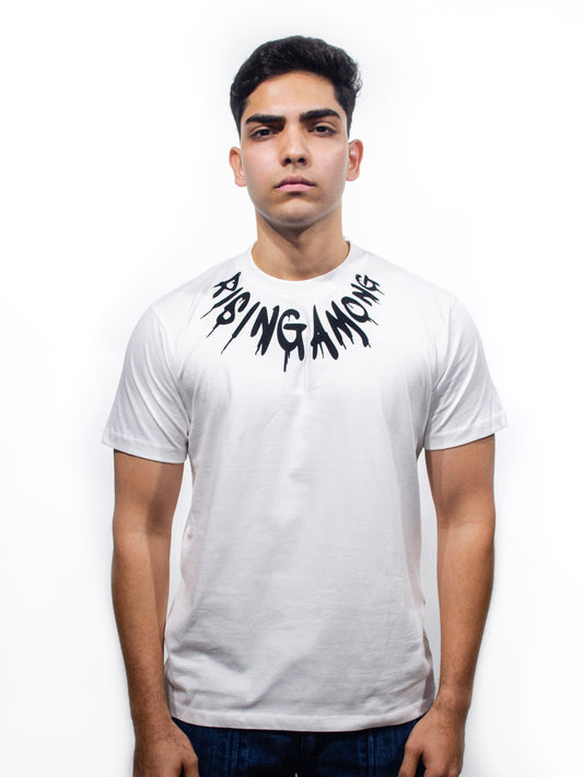 DRIP MUSCLE TEE - WHITE