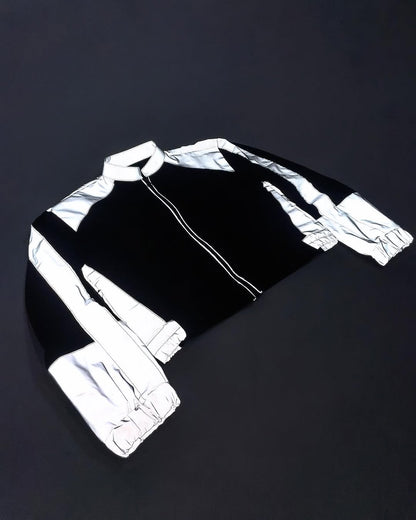 REFLECTIVE BOMBER JACKET