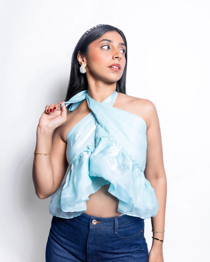 RUMANTIC RUFFLE TOP