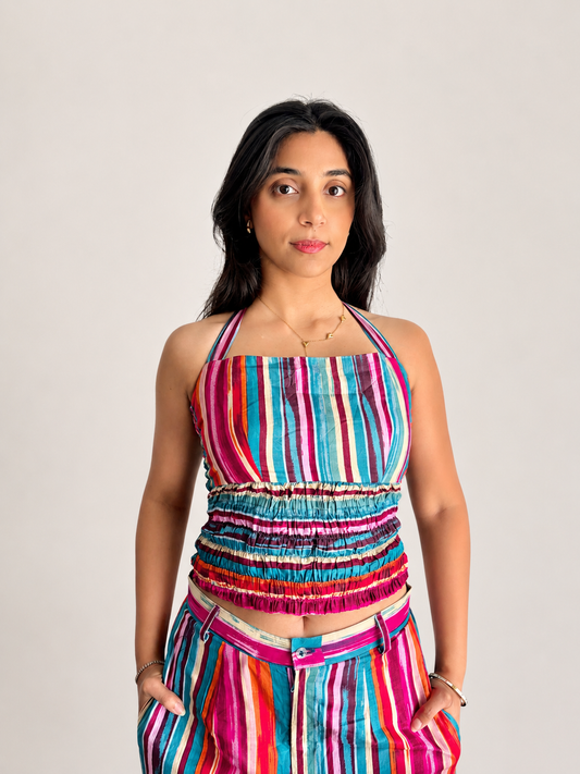 BLOOM HALTER TOP