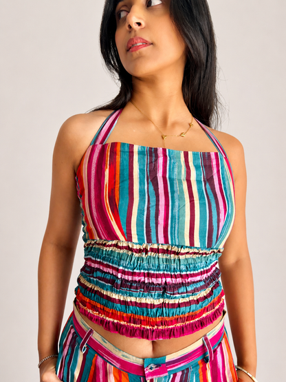 BLOOM HALTER TOP