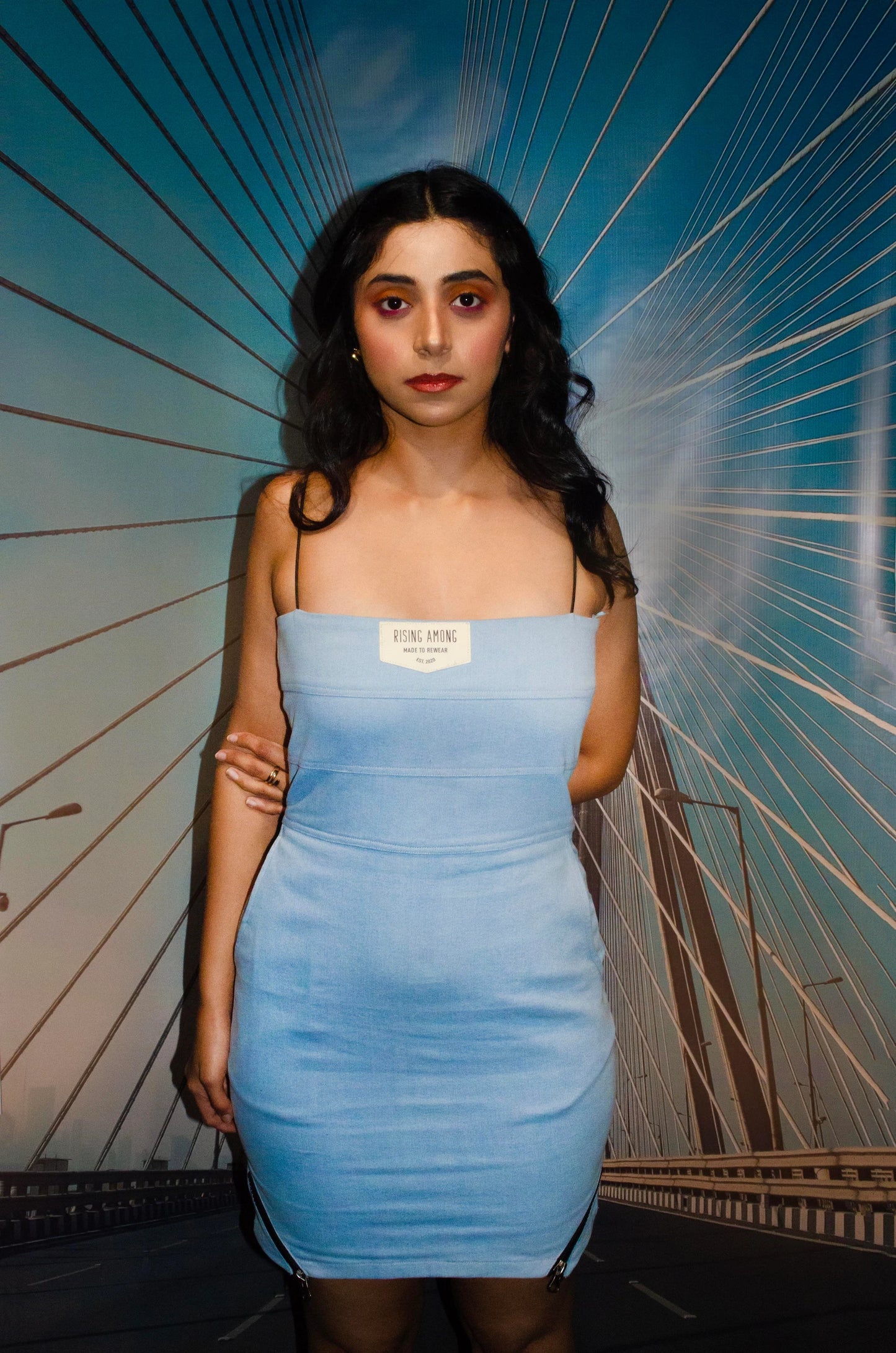 TAXI DRESS IN MOON