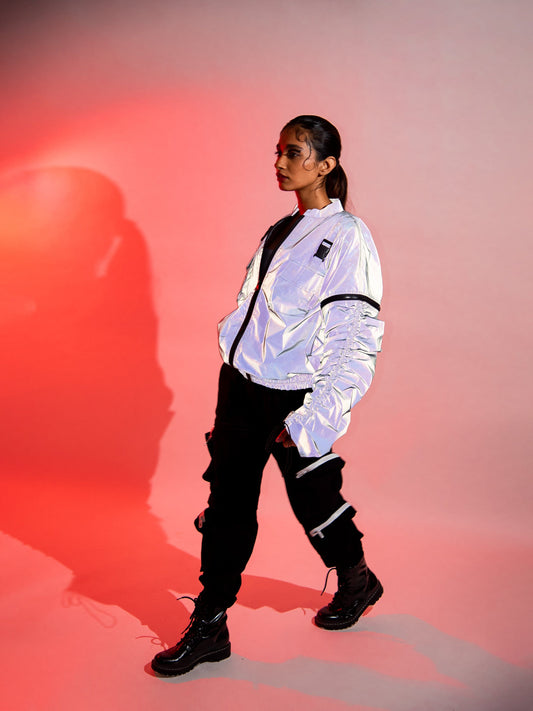 CONVERTIBLE UNISEX JACKET - REFLECTIVE