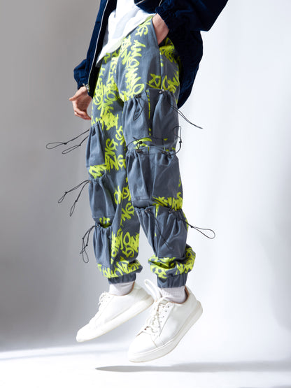 ALL OVER LOGO CARGOS